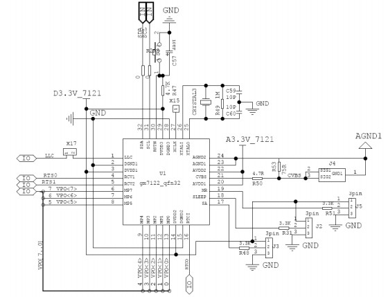 GM7122 典型应用电路
