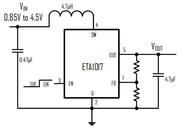 ETA1017’s Typical Application Circuit