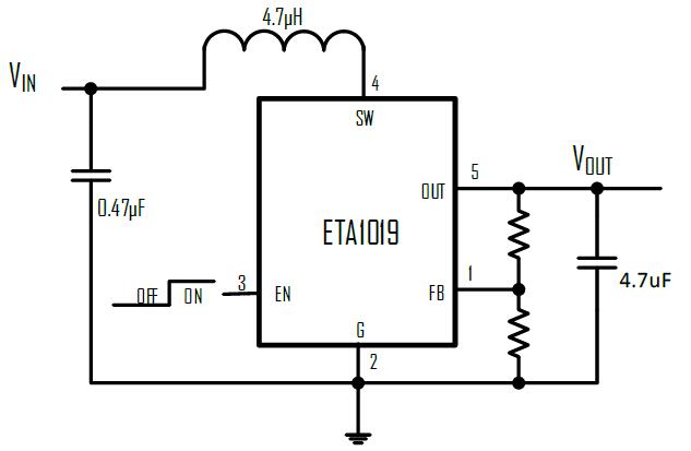 ETA1019’s Typical Application Circuit