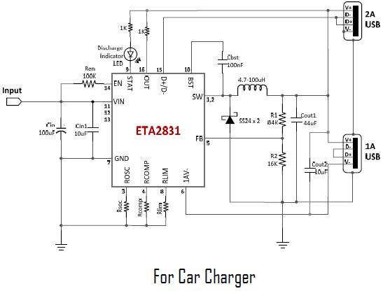 ETA2831Q3Q’s Typical Application Circuit