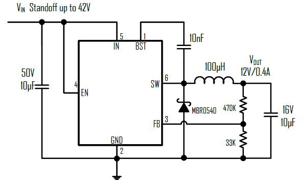 ETA2843S2G-T’s Typical Application Circuit
