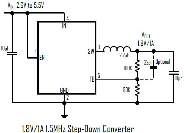 ETA3486S2F-T’s Typical Application Circuit