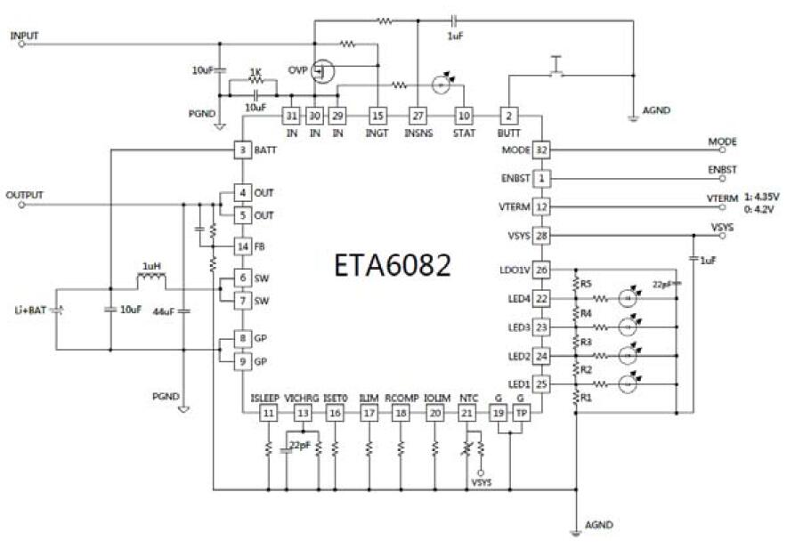 ETA6082Q47’s Typical Application Circuit