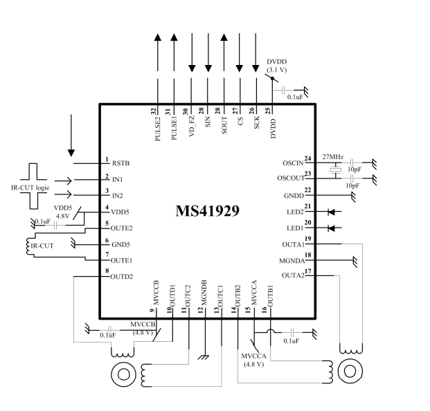MS41929应用线路图'