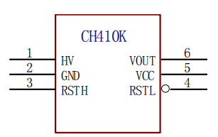 CH410K的引脚图